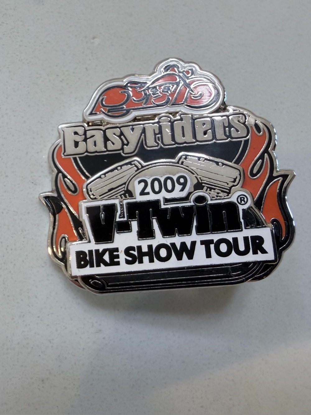 Riders by Lee Easyriders V-Twin 2009 Bike Show Tour Enamel Pin easy riders